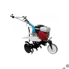 Kép 1/10 - AGT 5580 rotációs kapa HONDA GX200, 2+1 sebesség, 2x3 kapatag, járókerék, töltögető kapa
