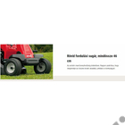 Kép 2/7 - MTD OPTIMA MINIRIDER 76 RDHE fűgyűjtős fűnyíró traktor hidrosztatikus meghajtással,76cm, 382cm3 - ÖSSZESZERELVE ÉS HASZNÁLATRA KÉSZEN SZÁLLÍTJUK!