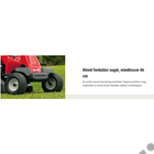 Kép 2/7 - MTD MINIRIDER 60 SDE oldalkidobós fűnyíró traktor, ráülős fűnyíró, transmatic meghajtással, 60cm, 196cm3