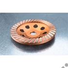 Kép 3/4 - EXTOL industrial gyémántcsiszoló korong; 115mm×22,2mm, Turbo/lamellás jellegű
