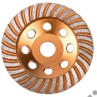 Kép 1/4 - EXTOL industrial gyémántcsiszoló korong; 115mm×22,2mm, Turbo/lamellás jellegű