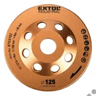 Kép 2/4 - EXTOL industrial gyémántcsiszoló korong; 125mm×22,2mm, Turbo/lamellás jellegű