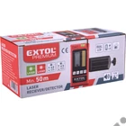 Kép 5/6 - EXTOL premium lézeres vevő/detektor/jelfogó vízszintezőhöz, PIROS és ZÖLD, 50m