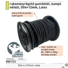 Kép 2/3 - EXTOL craft rakományrögzítő gumikötél,  kampó nélkül; 30m×12mm, Latex