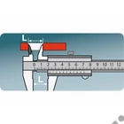 Kép 6/7 - EXTOL premium tolómérő INOX (mélységmérővel) ; 0,05×200mm