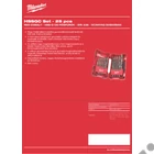 Kép 2/3 - Milwaukee Red Cobalt , HSS-G Co fémfúró készlet, 25 db-os