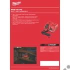 Kép 2/4 - Milwaukee M12-18FC GYORSTÖLTŐ, 12 Volt, 18 Volt akkumlátorokhoz