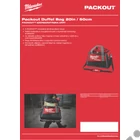 Kép 2/5 - Milwaukee PACKOUT™ szerszámtáska, zárt, Táska 50 cm