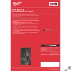 Kép 2/4 - Milwaukee M18BLLT-0  M18™ SZÉNKEFE NÉLKÜLI SZEGÉLYNYÍRÓ, akku és töltő nélkül