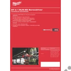 Kép 4/4 - Milwaukee BIT csavarhúzó készlet, 27 in 1 Multi-Bit Screwdriver