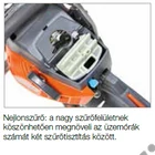 Kép 5/7 - Oleo-mac GS 520  Benzinmotoros láncfűrész intenzív munkára, 51,7cm3, 3.4 Le, Oregon lánc 325"-1.3- 72szem, Oregon vezető 41cm/16"