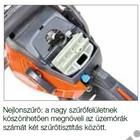 Kép 5/15 - Oleo-mac GS 451 "50Y" Benzinmotoros láncfűrész intenzív munkára, 42,9cm3, 2.9 Le, Oregon lánc 325"-1.3- 72szem, Oregon vezető 46cm/18"