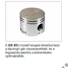Kép 4/15 - Oleo-mac GS 451 "50Y" Benzinmotoros láncfűrész intenzív munkára, 42,9cm3, 2.9 Le, Oregon lánc 325"-1.3- 72szem, Oregon vezető 46cm/18"