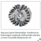 Kép 5/8 - Oleo-mac GSH 560 Benzinmotoros láncfűrész intenzív munkára, 54,5cm3, 3.5 Le, Oregon lánc 325"-1.3-64 szem, Oregon vezető 41cm/16"