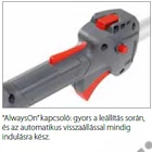Kép 15/16 - Oleo-mac BCH 400 T benzinmotoros bozótvágó, fűkasza, ház körüli használatra, 40.2cm3, 2,0Le, damilfej, fűvágó tárcsa, dupla heveder