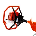 Kép 4/5 - RURIS TT 14 benzinmotoros földfúró, gödörfúró, 68cm3, 3.0Le, 150mm, 200mm, 250mm fúrószárral