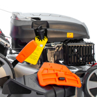 Kép 3/6 - RURIS RX300S Benzinmotoros önjáró fűgyűjtős fűnyíró, 46cm, OHV 173cm3, oldalkidobó, mulcsbetét