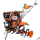 Kép 3/11 - RURIS 918K Benzinmotoros kapálógép, rotációs kapa, 460cm3, 2x4 kapatag, 2+1 sebesség, +gumikerék, + nyító eke, + 20 kg keréksúly