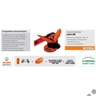 Kép 2/11 - RURIS CRT570 dobkasza adapter, 57 cm, 6000, 6500, 7000, 7500, gépekhez
