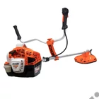 Kép 5/8 - RURIS RR 360 benzinmotoros bozótvágó, fűkasza 36,3cm3, 2,4Le, 3ágú vágótárcsa, dupla vállheveder