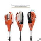 Kép 7/8 - RURIS RR 360 benzinmotoros bozótvágó, fűkasza 36,3cm3, 2,4Le, 3ágú vágótárcsa, dupla vállheveder