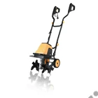 Kép 1/11 - Riwall RET 4014 Elektromos kapálógép, rotációs kapa, 1400W, 40cm, 3x2 kapatag