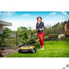 Kép 2/4 - Riwall REV 3816 elektromos gyepszellőztető, gyeplazító, 38cm, 1600W, 16 acél kés, rugós tengely, fűgyűjtő