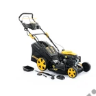 Kép 2/2 - Riwall RPM 4735 E Benzinmotoros önjáró fűgyűjtős fűnyíró, 46cm, OHV 139cm3, Önindító, oldalkidobó, mulcsbetét, csapágyazott kerék