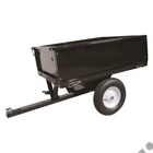 Kép 2/2 - Riwall RDC 225 T fűnyíró traktor utánfutó, szállító kocsi, max: 225kg, billenthető