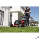 Kép 3/4 - Scheppach MS 173-51 Benzinmotoros önjáró fűgyűjtős fűnyíró, 51cm, OHV 173cm3, oldalkidobó, mulcsbetét, csapágyazott kerék