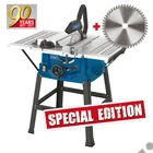 Kép 1/9 - Scheppach HS 100 S Special edition, asztali körfűrész, 2000W/230V, 250mm tárcsaátmérő, +48 fogas fűrészlap