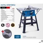 Kép 2/5 - Scheppach HS 254 asztali körfűrész, 230V, 2200W, 254mm tárcsaátmérő, +48 fogas fűrészlap