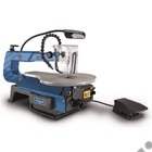 Kép 1/7 - Scheppach Deco-XLS asztali dekopírfűrész, lombfűrész, 120W/230V, Max: 50mm, 500-1700 fordulat, pedál vezérléssel