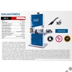 Kép 2/6 - Scheppach HBS 25 fa szalagfűrész, 230V, 350W, vágási átmérő: 80mm, fűrész szalag: 1400mm