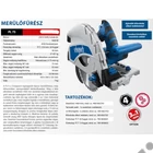 Kép 2/12 - Scheppach PL 75, körfűrész, merülőfűrész 1600W, 210mm tárcsaátmérő, vezetősín külön rendelhető