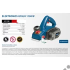 Kép 2/4 - Scheppach EP 1100 elektromos gyalu, egyengető és falc gyalu, 1100W, 82mm