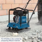 Kép 5/5 - Scheppach HP 2200s lapvibrátor, Motor: Loncin 196cm3, 25kN, 55x44cm, 102kg, szállítókerék, gumilap