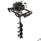 Kép 3/7 - Scheppach EB 2000 benzinmotoros földfúró, gödörfúró, 52,0cm3, 1.9Le, 100mm, 150mm, 200mm fúrószárral