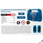 Kép 2/9 - Scheppach AIR FORCE 5 olajmentes kompresszor, 36l/perc tartály nélkül, 230V, 12V