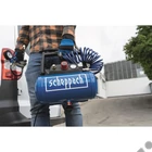 Kép 5/9 - Scheppach HC 06 olajmentes kompresszor, 200l/perc 8bar, tartály 6l, 230V 1200W