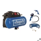 Kép 7/9 - Scheppach HC 06 olajmentes kompresszor, 200l/perc 8bar, tartály 6l, 230V 1200W