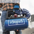 Kép 9/9 - Scheppach HC 06 olajmentes kompresszor, 200l/perc 8bar, tartály 6l, 230V 1200W