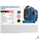 Kép 2/8 - SCHEPPACH SG 2500I Egyfázisú áramfejlesztő Inverter, 230V, Max: 2000W, 7A, Motor: OHV, 79cm3