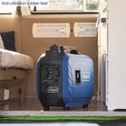 Kép 6/8 - SCHEPPACH SG 2500I Egyfázisú áramfejlesztő Inverter, 230V, Max: 2000W, 7A, Motor: OHV, 79cm3