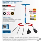 Kép 2/9 - Scheppach Aero 2 Spade - multifunkciós pneumatikus, levegős szerszám 5 az 1-ben