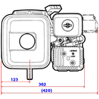 Kép 4/4 - Kipor KG200 motor