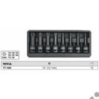 Kép 2/2 - YATO Bit dugókulcs készlet gépi Torx 1/2 col 8 részes T30-T80