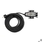 Kép 1/2 - YATO Hosszabbító lengőkábel gumiszigetelt 3 dugalj 20m 3x1,5mm2