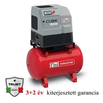 FINI CUBE CUBE 7.5-10-270 ES CSAVARKOMPRESSZOR hűtveszárítóval 1050l/perc 10 bar tartály 270 liter 400V
