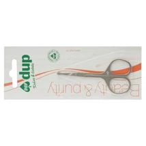 DUP bajusznyíró olló, egyenes védőcsúccsal